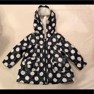 Fleece lined rain jacket